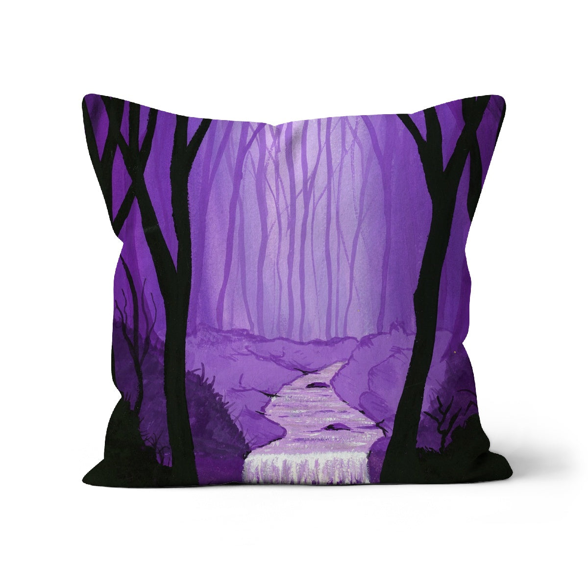 Purple Waters - Art on your sofa