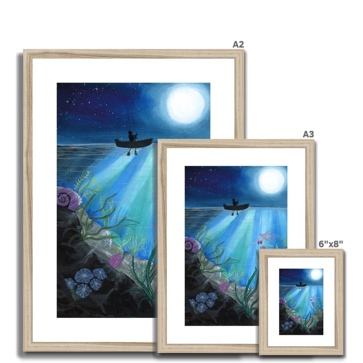 Songs from the Deep - Open Edition Fine Art Print - Framed & Mounted