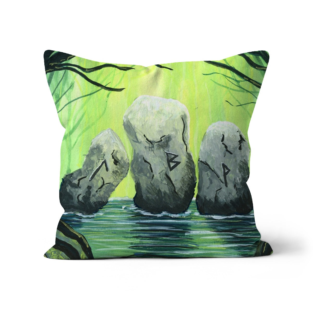 Runes on the Edge - Art on your sofa