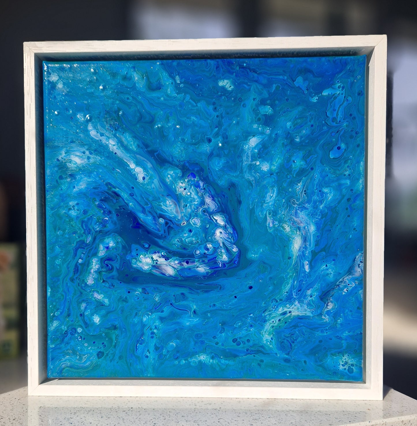 Dive Down - Original Acrylic Pour