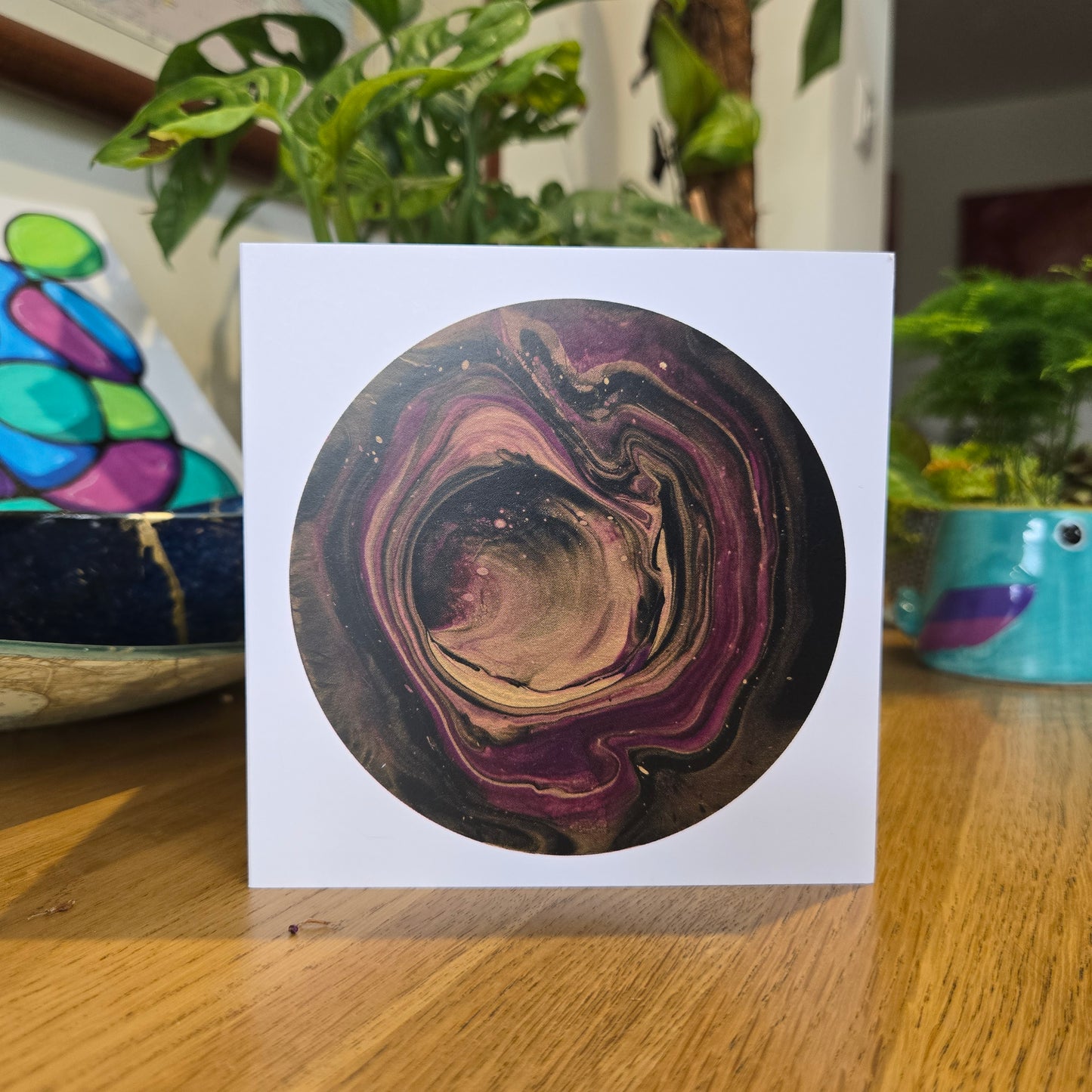 Galaxy Within - Fine Art Greetings Card