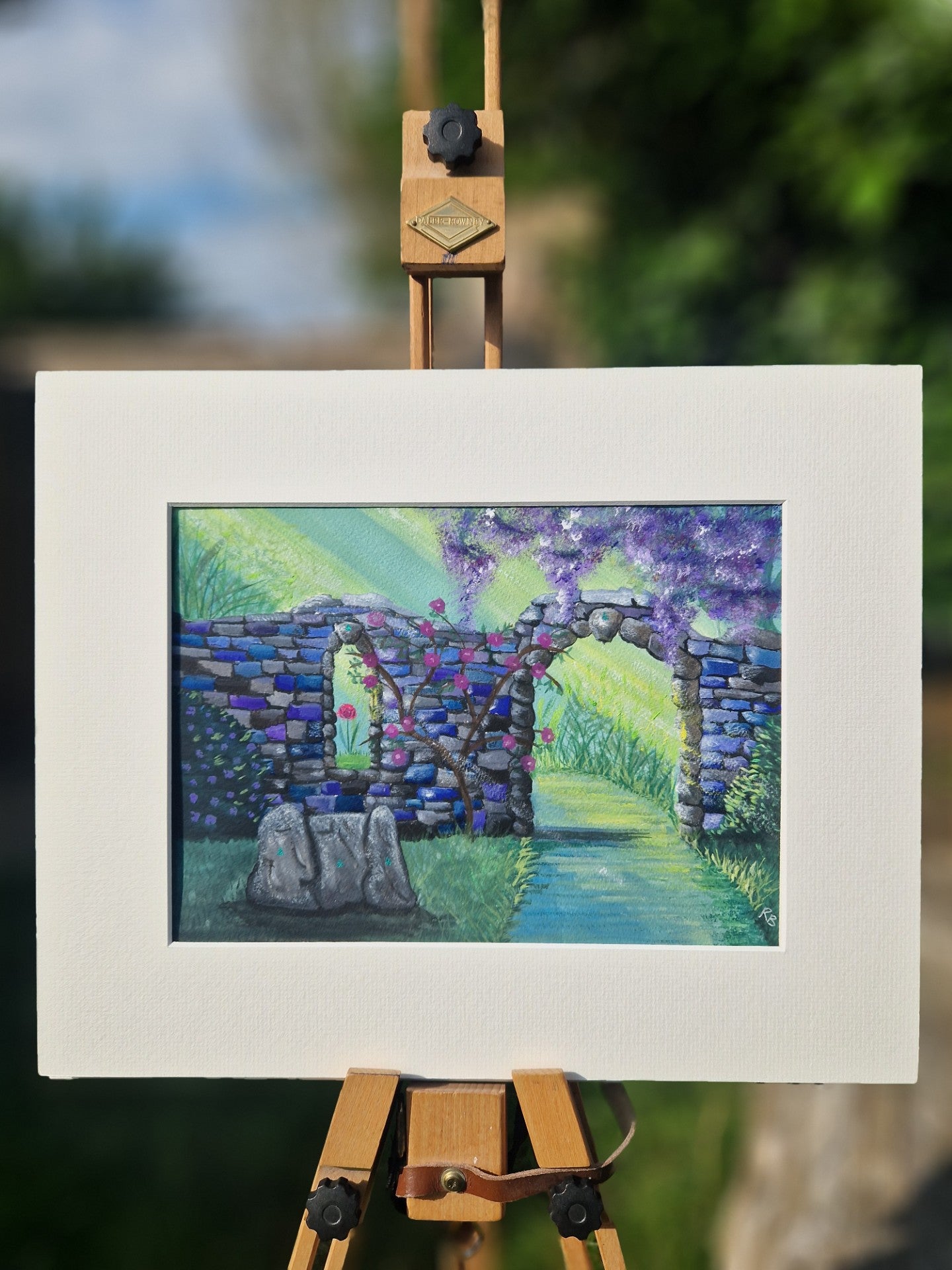 Memories of the Past - Original Gouache Art