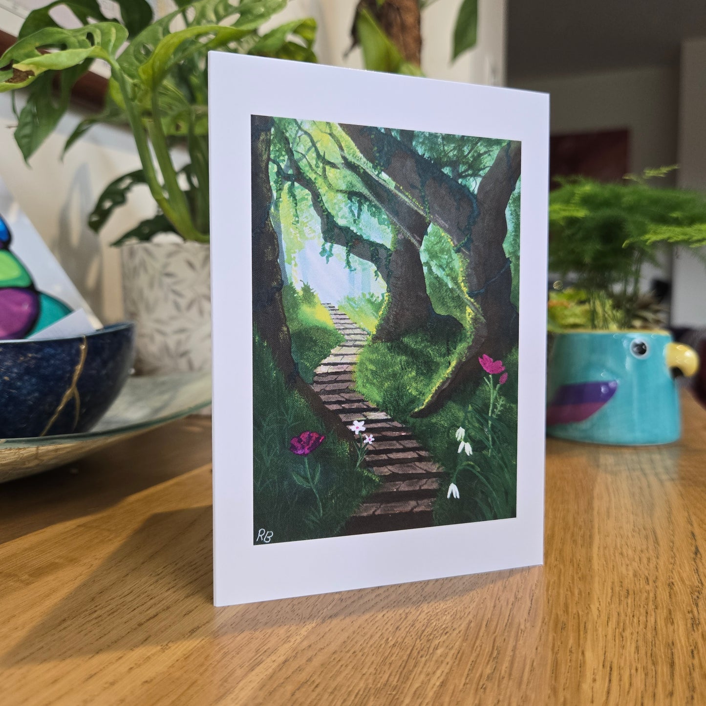 Rays of Warmth - Fine Art Greetings Card