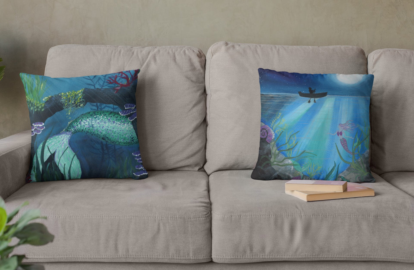 The Elusive Mermaid - Art on your Sofa