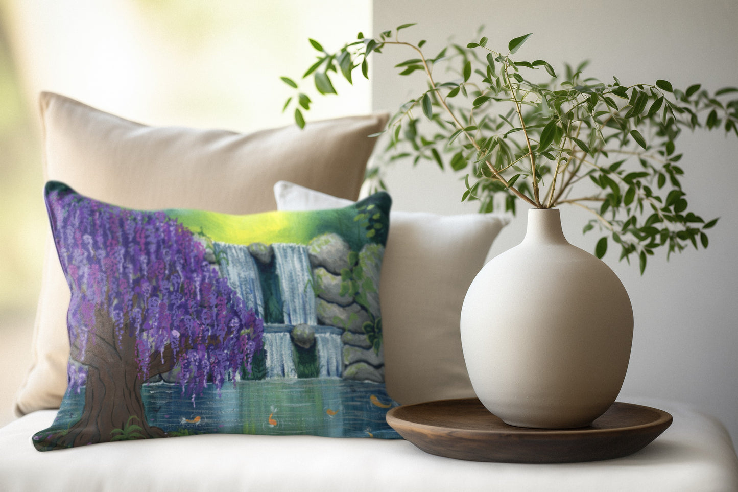 Willow Falls - Art on your Sofa