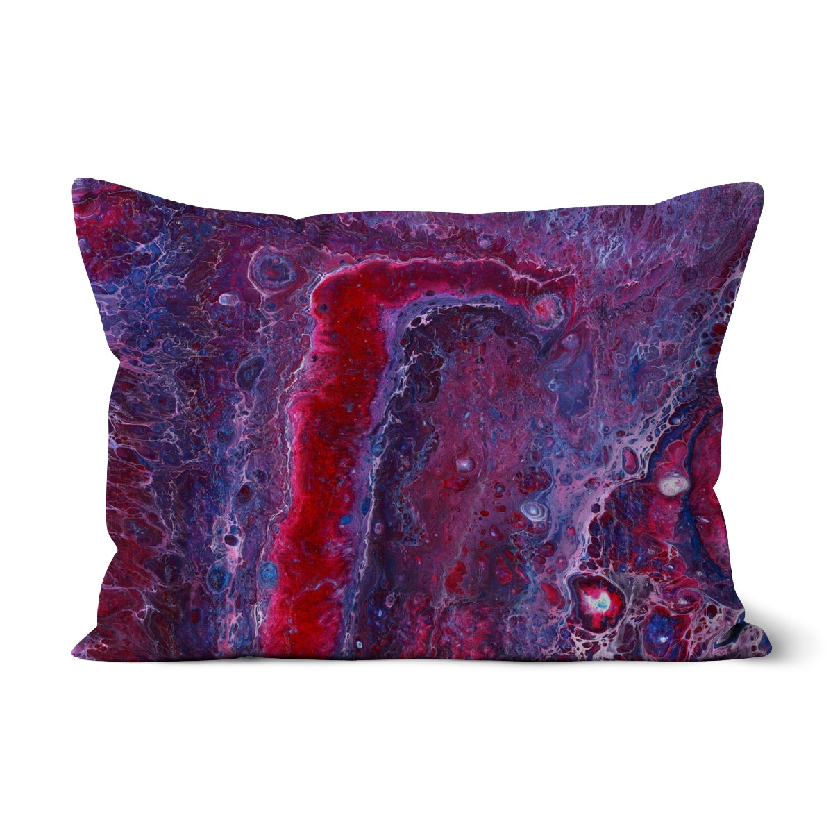Geode Red 1 - Art on your Sofa