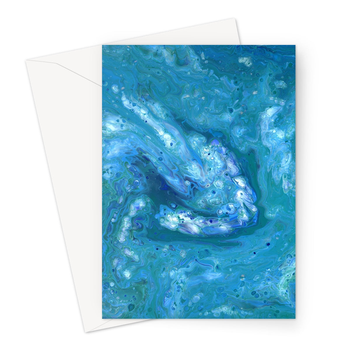 Dive Down - Fine Art Greeting Card