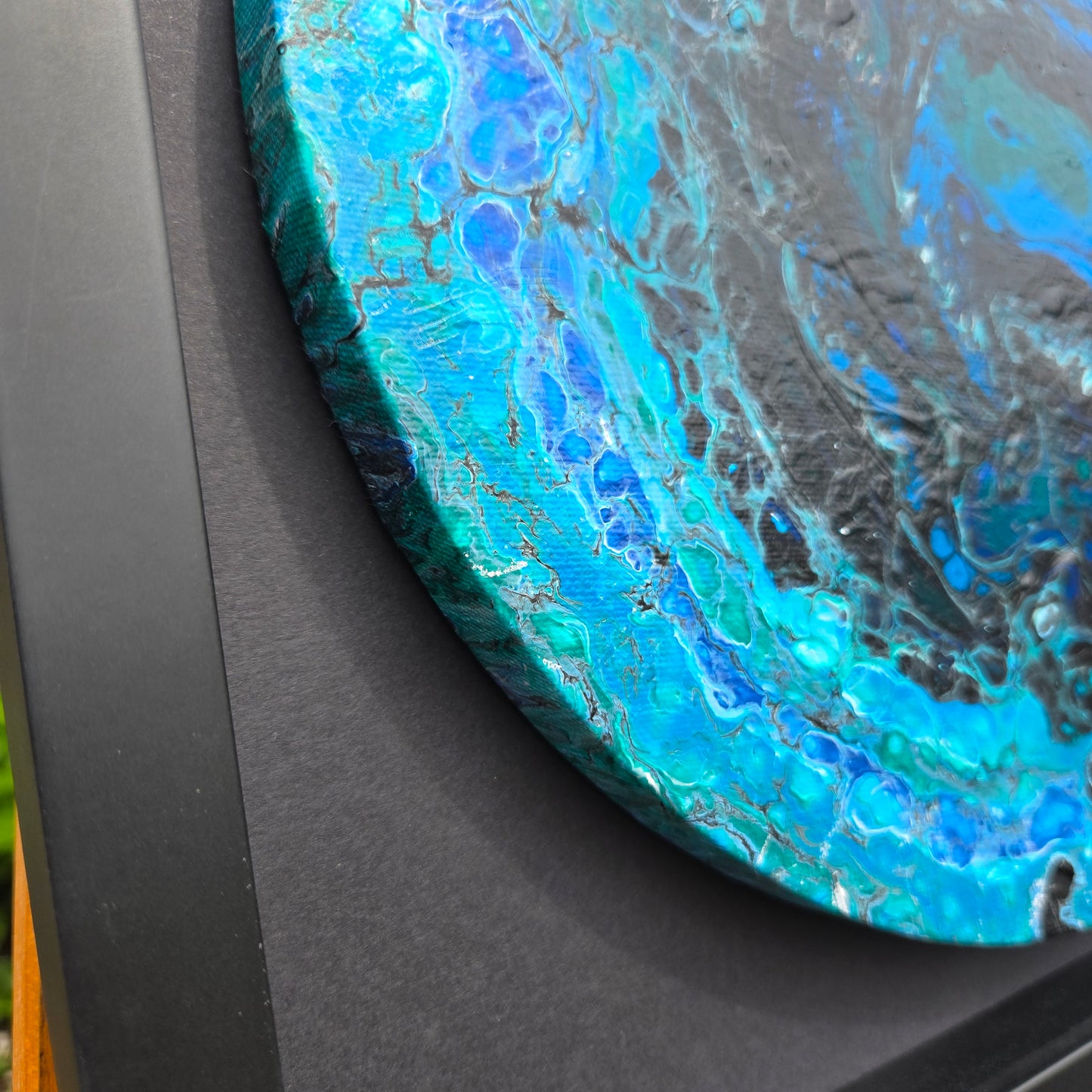 Our Planet - Original Acrylic Pour