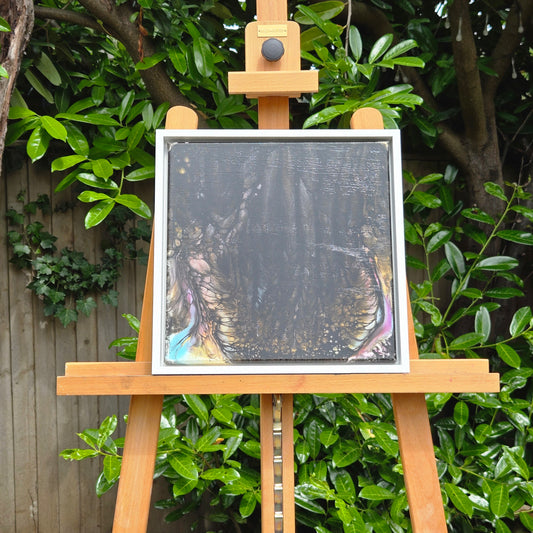 Raven's Eye - Original Acrylic Pour