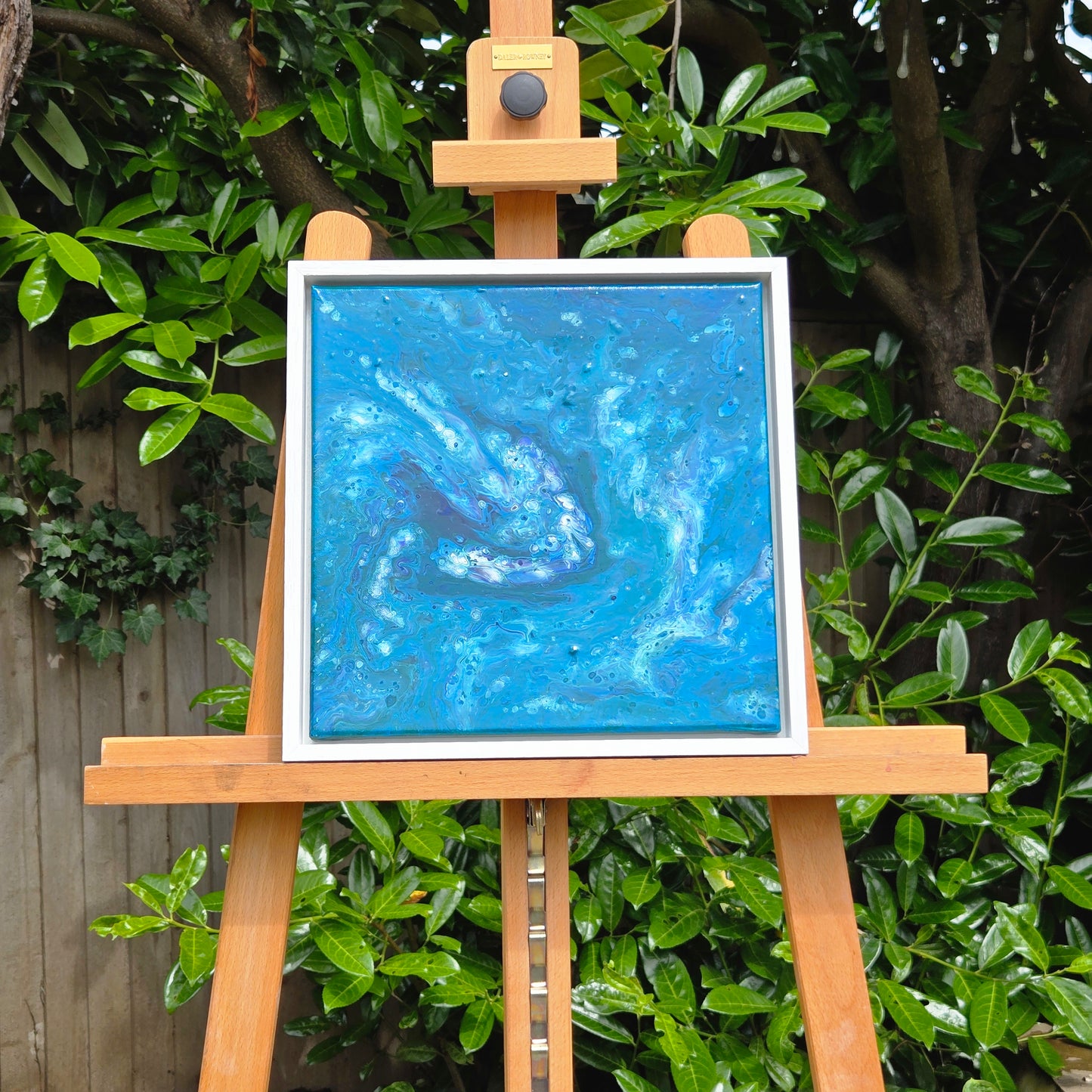 Dive Down - Original Acrylic Pour