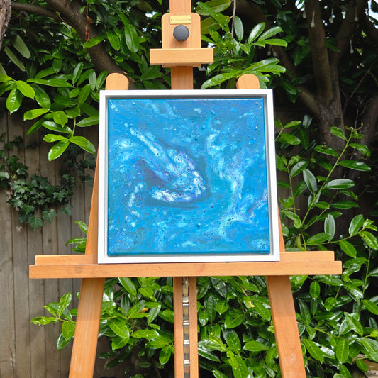 Dive Down - Original Acrylic Pour