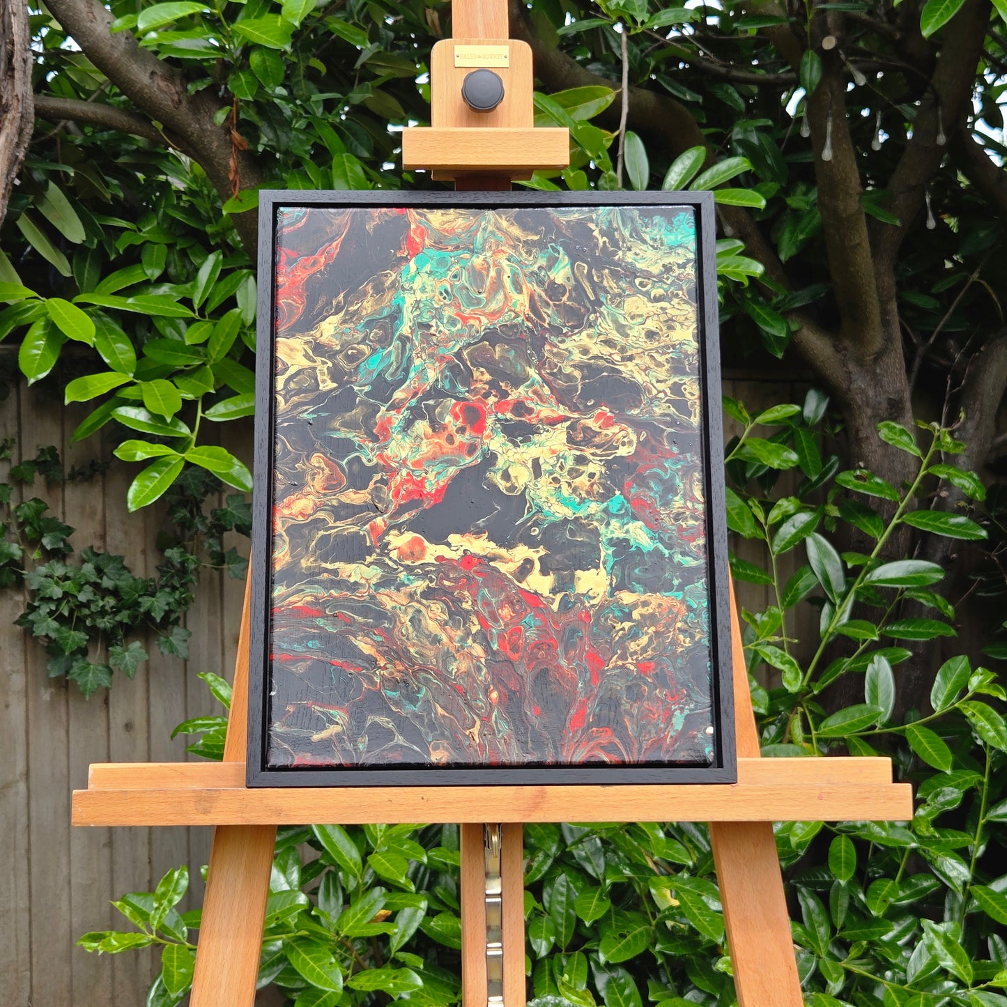 New Year - Original Acrylic Pour