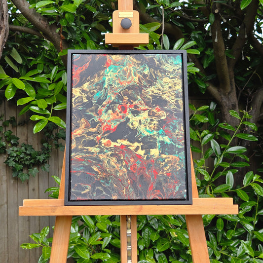 New Year - Original Acrylic Pour