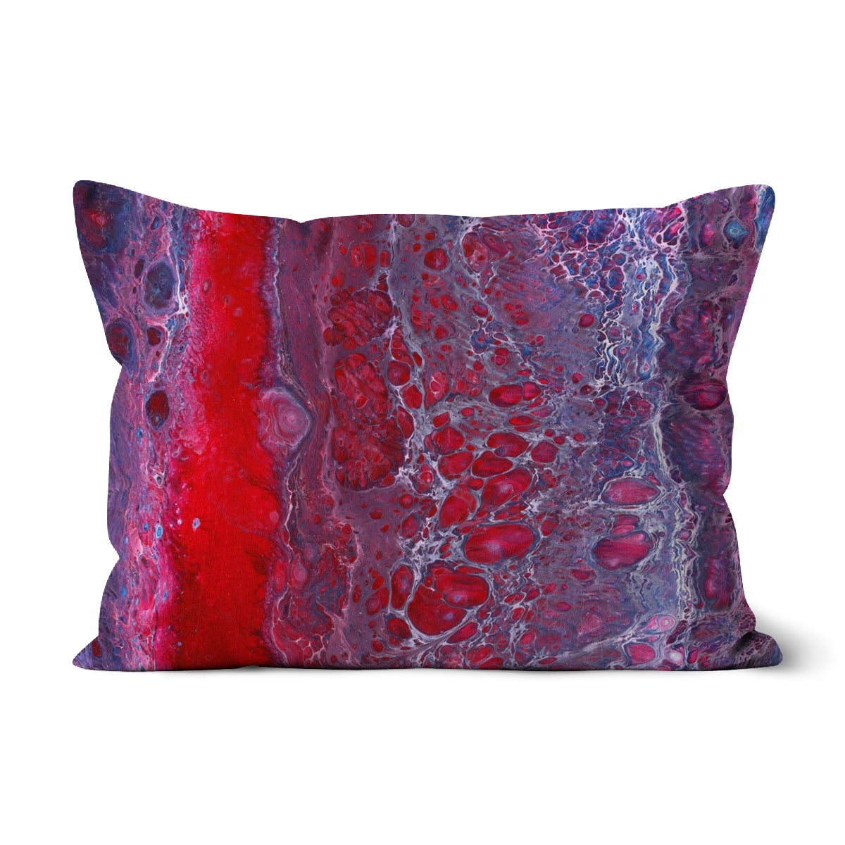 Geode Red 2 - Art on your Sofa