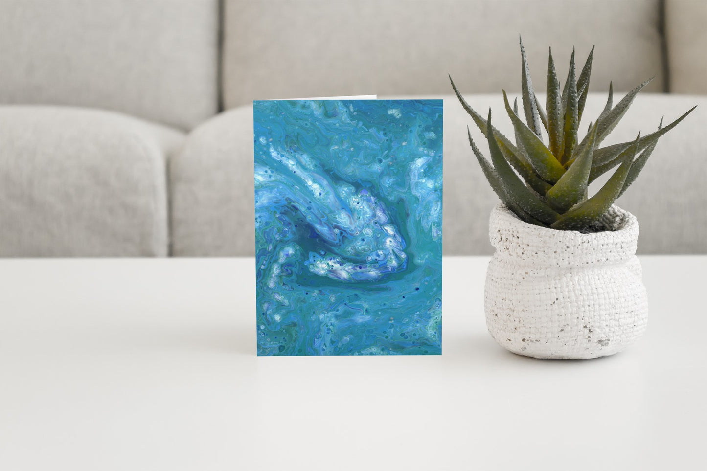 Dive Down - Fine Art Greeting Card