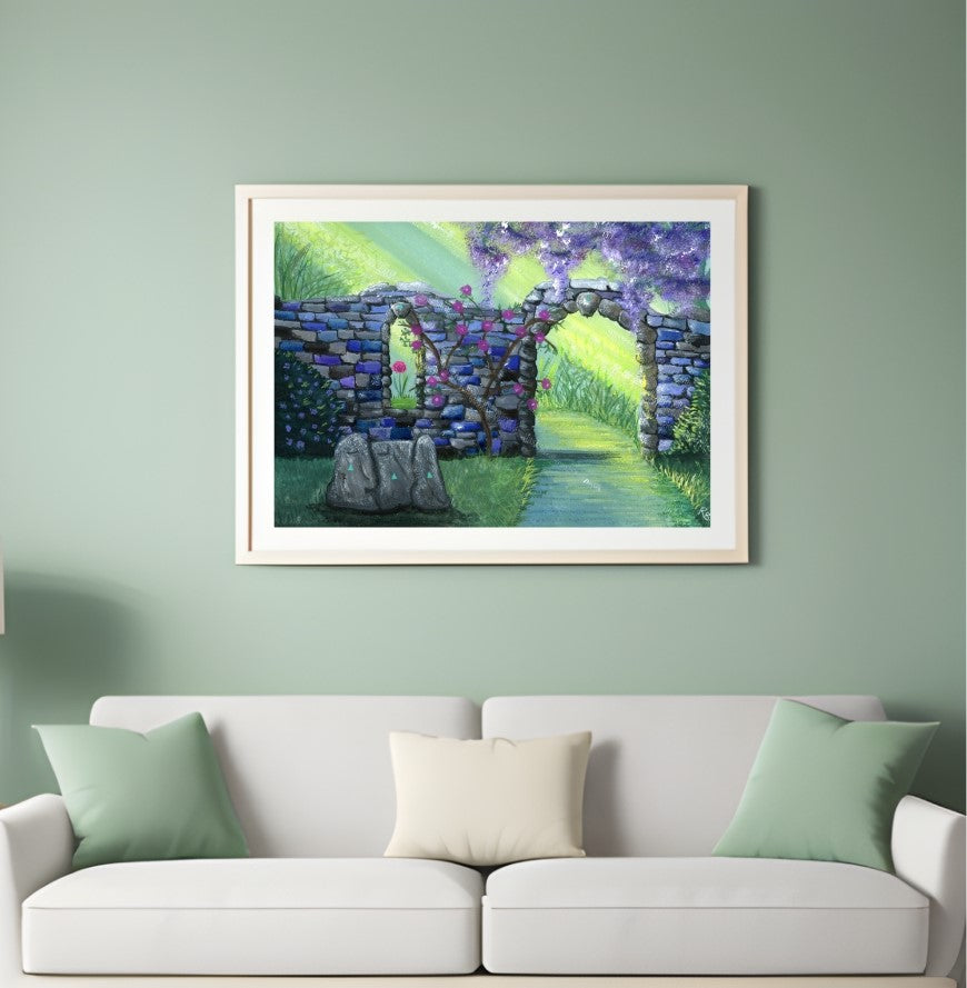 Memories of the Past  - Open Edition Fine Art Print  -  Framed & Mounted