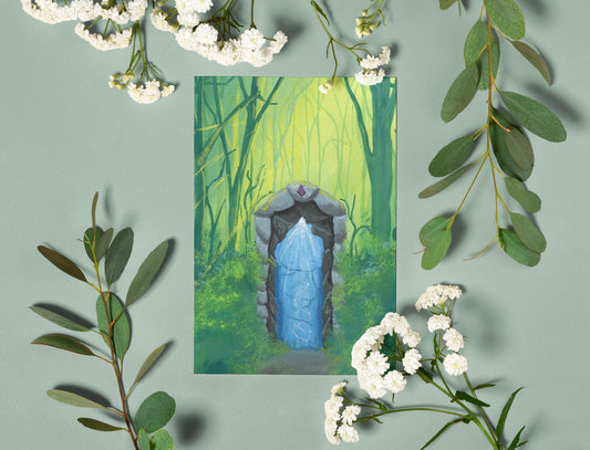 Portal Woods - Fine Art Greeting Card