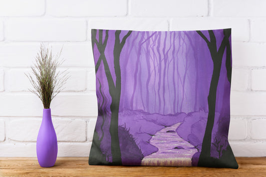 Purple Waters - Art on your sofa