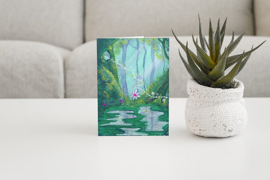 Spring Reflections - Fine Art Greeting Card