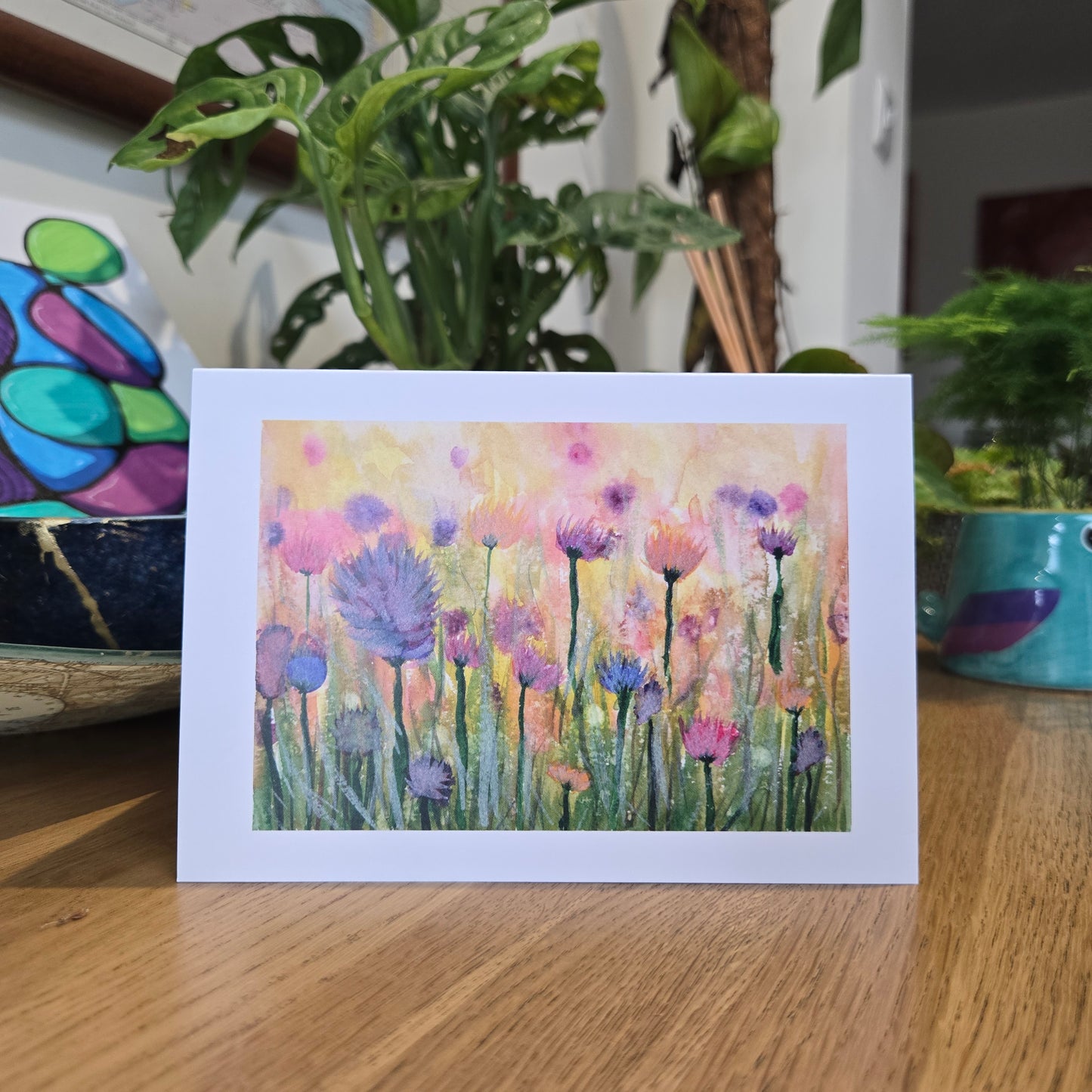 Summer Field - Fine Art Greetings Card