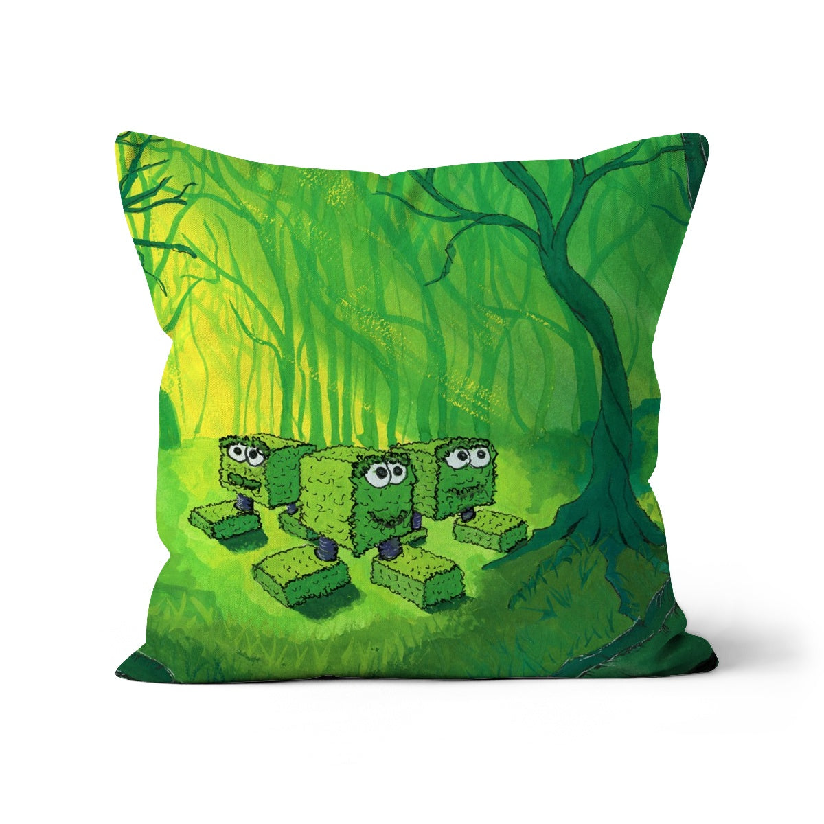 Hedglings hide in Brimble Woods - Art on your Sofa